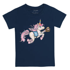 Tampa Bay Rays Tiny Turnip Youth Unicorn T-Shirt - Navy T-shirts