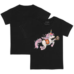 Baltimore Orioles Tiny Turnip Youth Unicorn T-Shirt - Black T-shirts