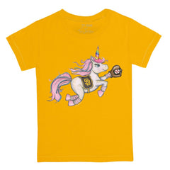 San Diego Padres Tiny Turnip Youth Unicorn T-Shirt - Gold T-shirts
