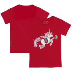 St. Louis Cardinals Tiny Turnip Youth Unicorn T-Shirt - Red T-shirts