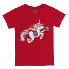 St. Louis Cardinals Tiny Turnip Youth Unicorn T-Shirt - Red T-shirts