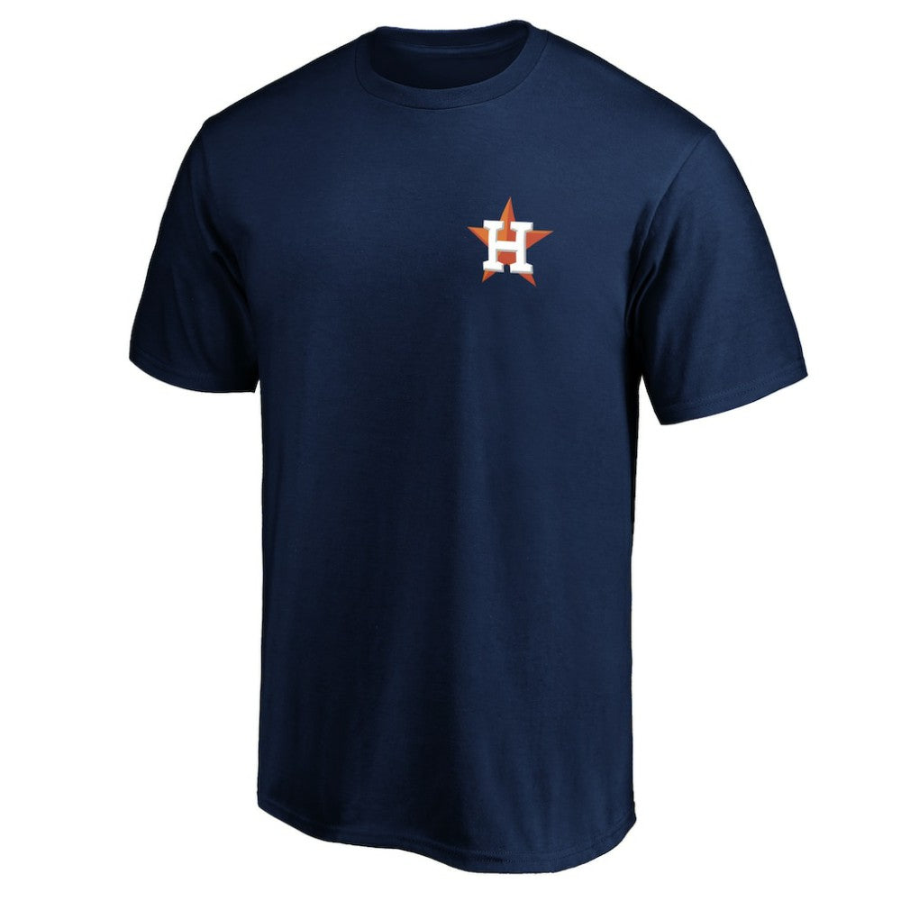 Houston Astros Number One Dad T-Shirt - Navy T-shirts