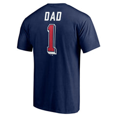 St. Louis Cardinals Number One Dad T-Shirt - Navy T-shirts