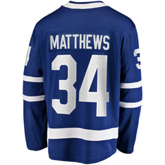 NHL Auston Matthews Toronto Maple Leafs Fanatics Home Breakaway Jersey - Blue