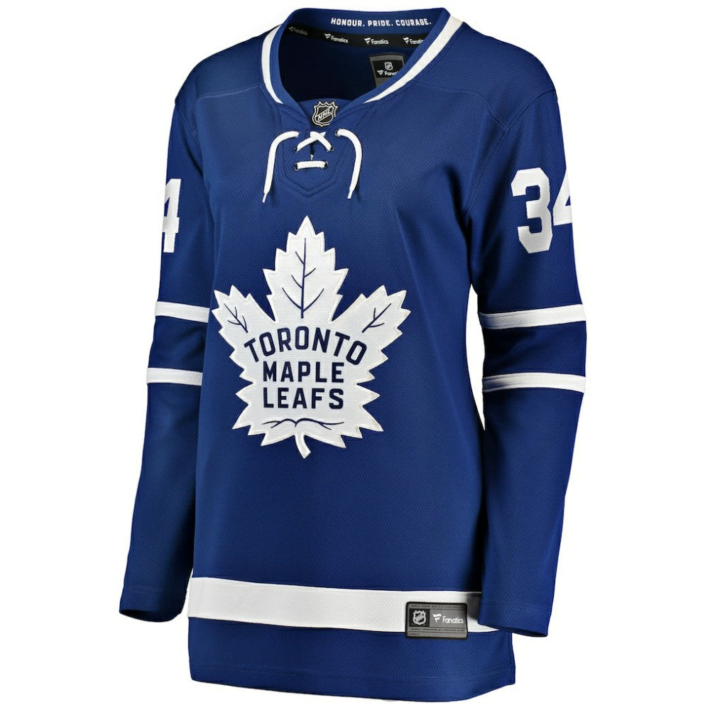 NHL Auston Matthews Toronto Maple Leafs Fanatics Women's Home Breakaway Jersey - Blue