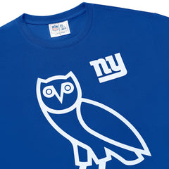 New York Giants OVO Owl Logo T-Shirt Royal