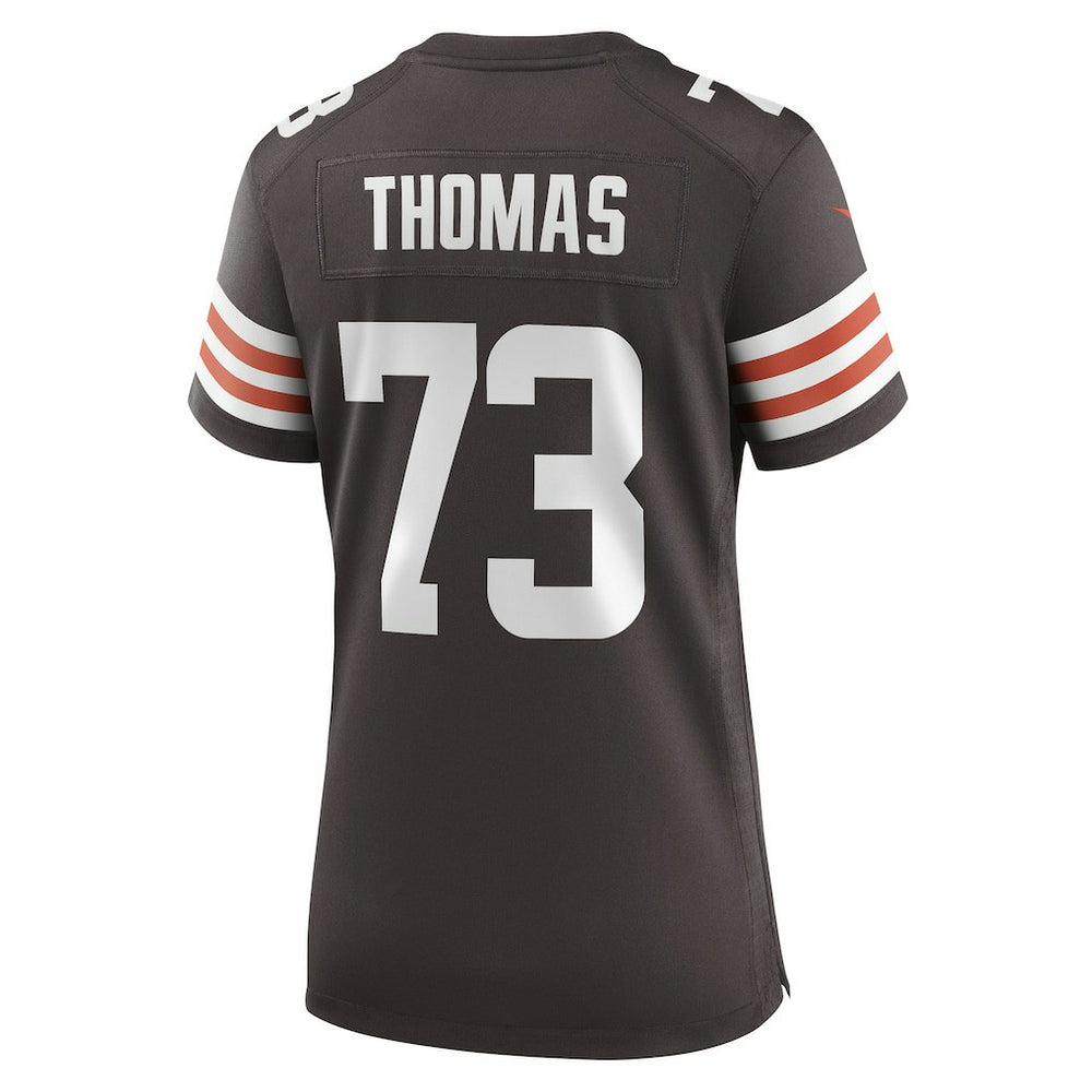 Joe Thomas Cleveland Browns Women's Retired Game Player Jersey Brown