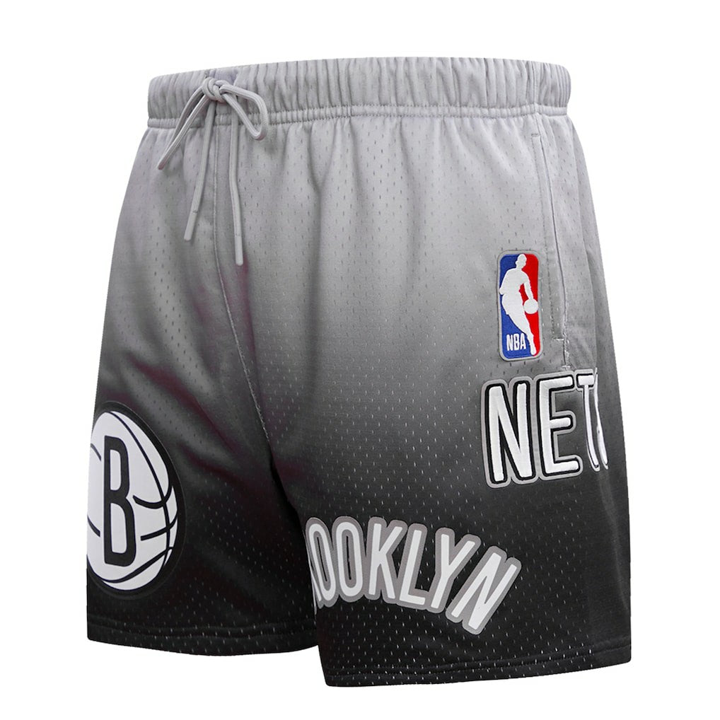 Brooklyn Nets Pro Standard Ombre Mesh Shorts Black/Gray