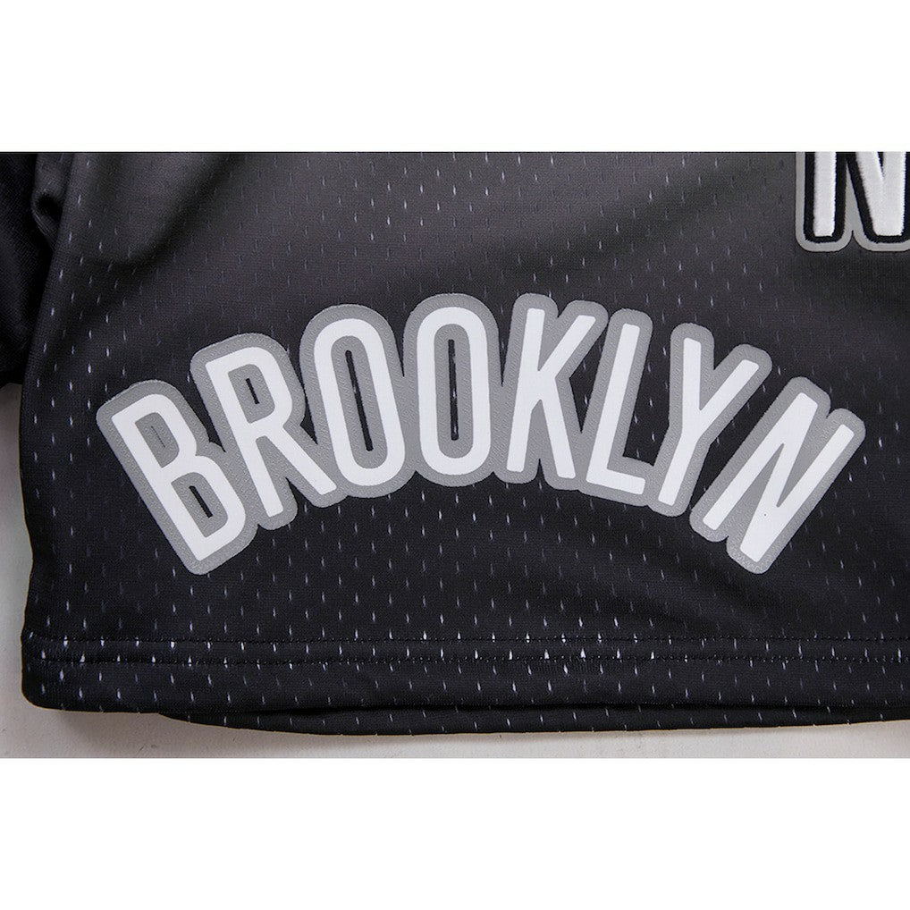 Brooklyn Nets Pro Standard Ombre Mesh Shorts Black/Gray