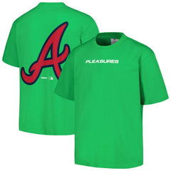 Atlanta Braves PLEASURES Ballpark T-Shirt - Green T-shirts