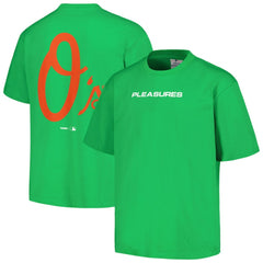 Baltimore Orioles PLEASURES Ballpark T-Shirt - Green T-shirts