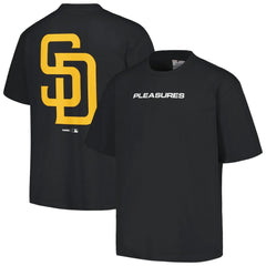 San Diego Padres PLEASURES Ballpark T-Shirt - Black T-shirts