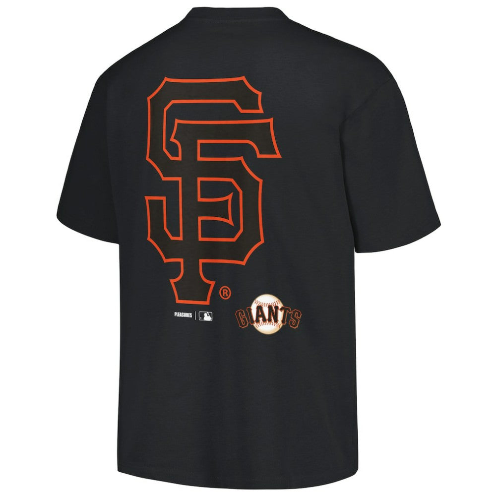 San Francisco Giants PLEASURES Ballpark T-Shirt - Black T-shirts