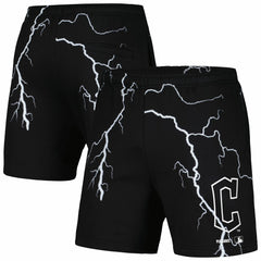 Cleveland Guardians PLEASURES Lightning Shorts - Black Shorts