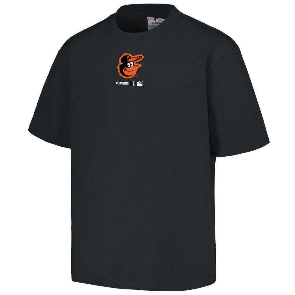 Baltimore Orioles PLEASURES Mascot T-Shirt - Black T-shirts