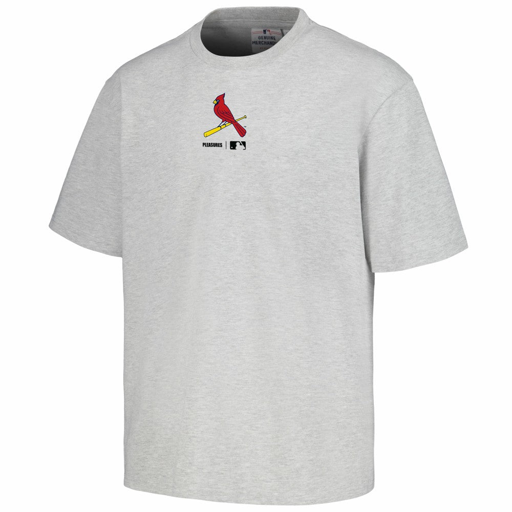 St. Louis Cardinals PLEASURES Mascot T-Shirt - Gray T-shirts