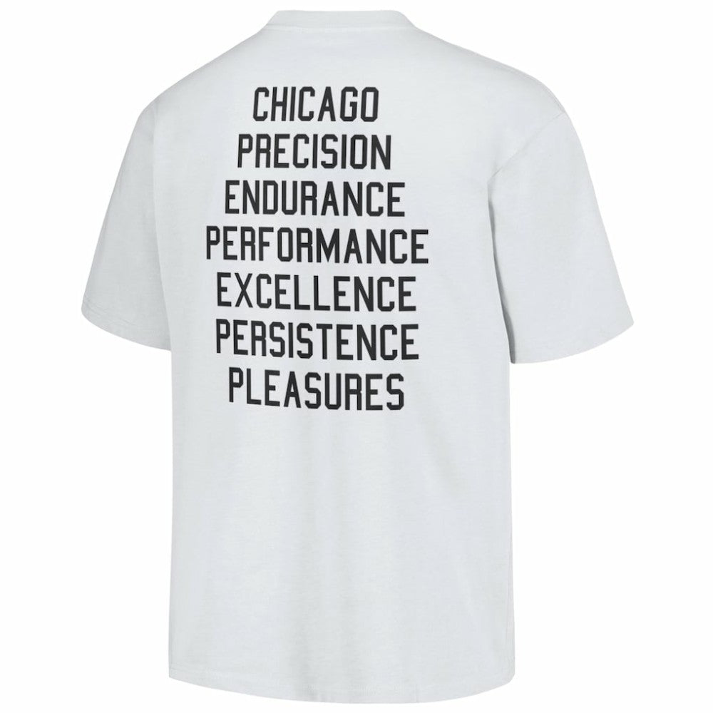 Chicago White Sox PLEASURES Precision T-Shirt - White T-shirts