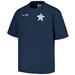 Houston Astros PLEASURES Precision T-Shirt - Navy T-shirts