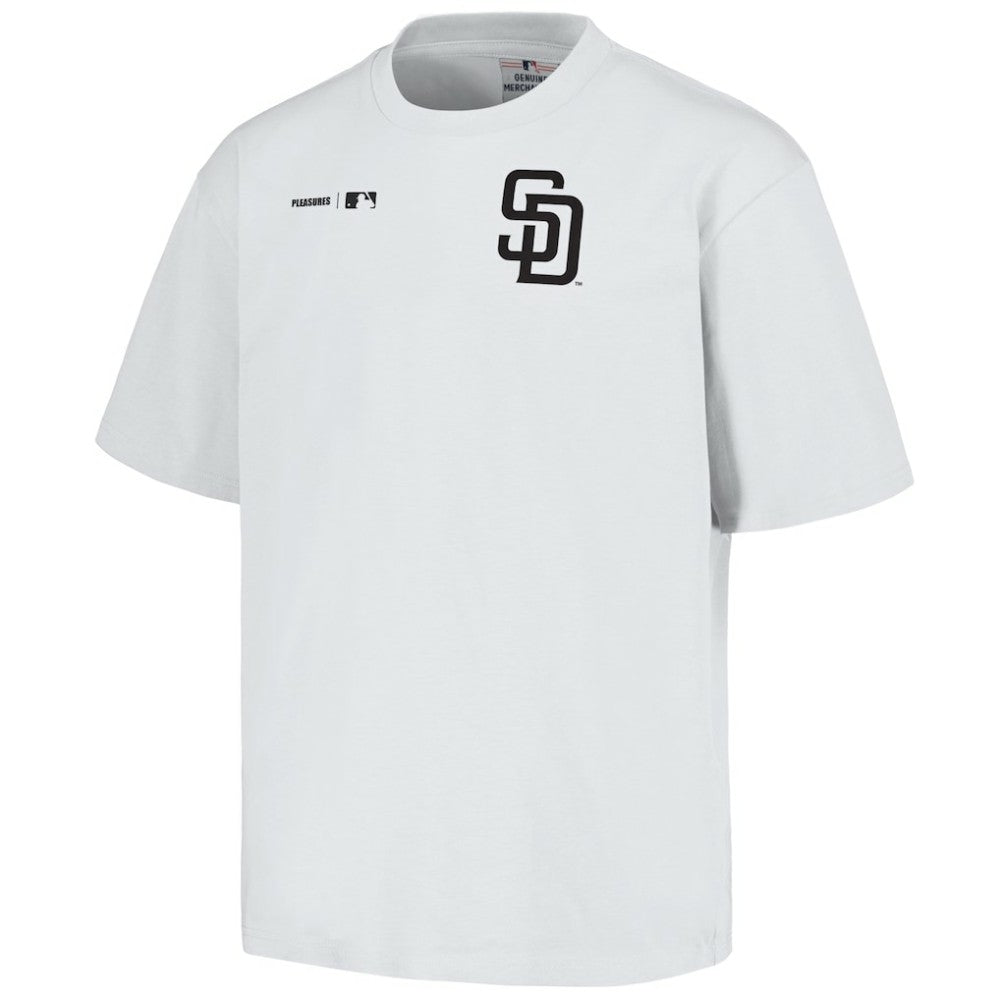 San Diego Padres PLEASURES Precision T-Shirt - White T-shirts
