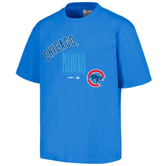 Chicago Cubs PLEASURES Repurpose T-Shirt - Royal T-shirts