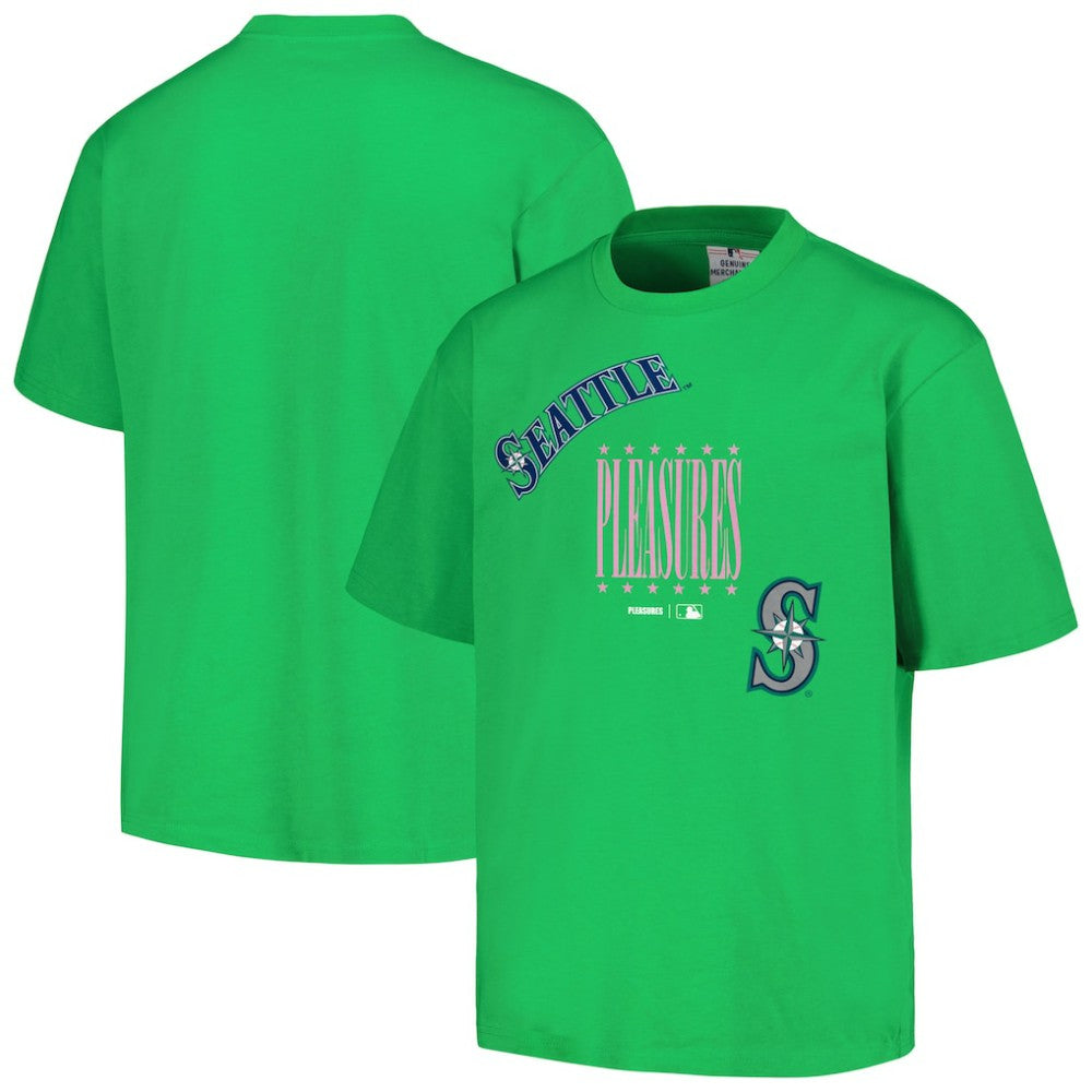 Seattle Mariners PLEASURES Repurpose T-Shirt - Green T-shirts