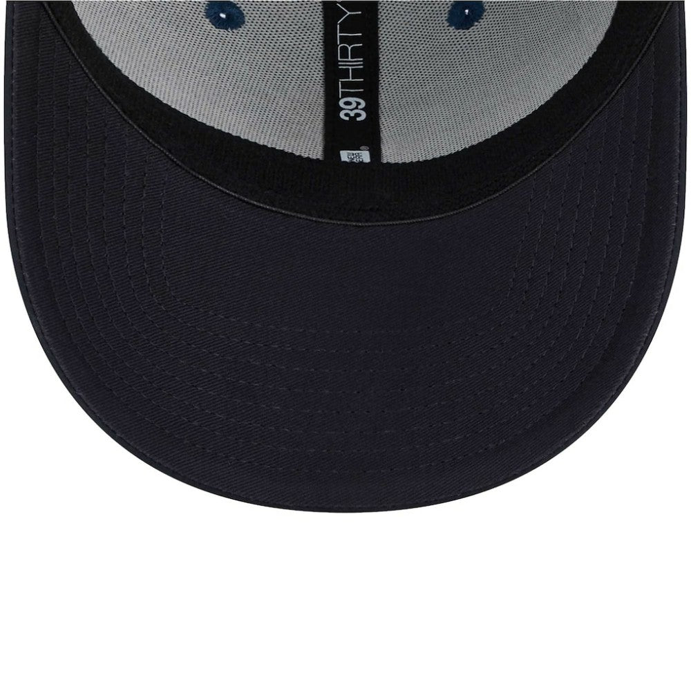 Chelsea New Era Retro All Over Print 39THIRTY Flex Hat Blue/Navy