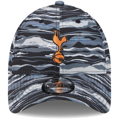 Tottenham Hotspur New Era Wave All Over Print 9FORTY Adjustable Hat Black sale