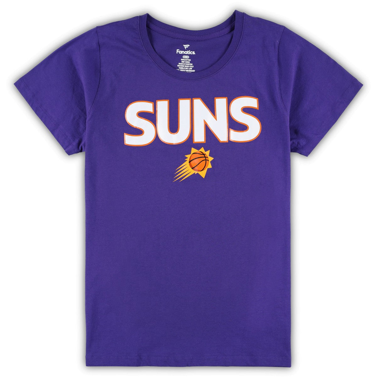 Phoenix Suns Women's Plus Size T-Shirt & Shorts Combo Set Purple/Heather Gray
