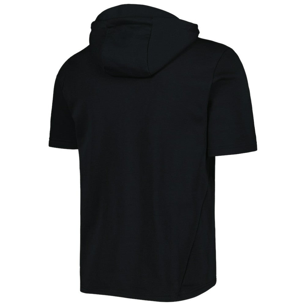 Chicago White Sox Levelwear Recruit Full-Zip Short Sleeve Hoodie - Black Hoodies