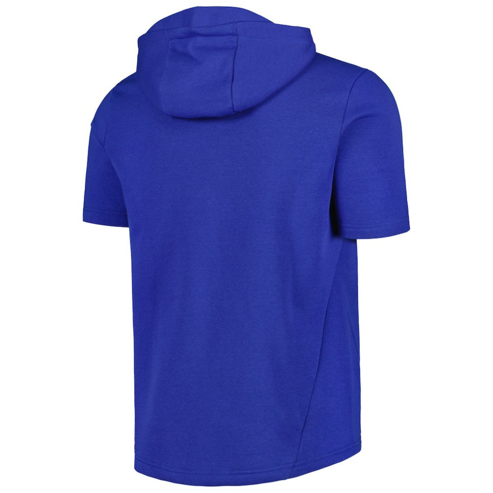 Milwaukee Brewers Levelwear Recruit Full-Zip Short Sleeve Hoodie - Royal Hoodies