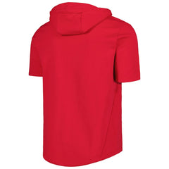 St. Louis Cardinals Levelwear Recruit Full-Zip Short Sleeve Hoodie - Red Hoodies