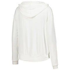 NHL Philadelphia Flyers Concepts Sport Women's Accord Hacci Long Sleeve Hoodie Top - White