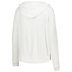 NHL Washington Capitals Concepts Sport Women's Accord Hacci Long Sleeve Hoodie Top - White