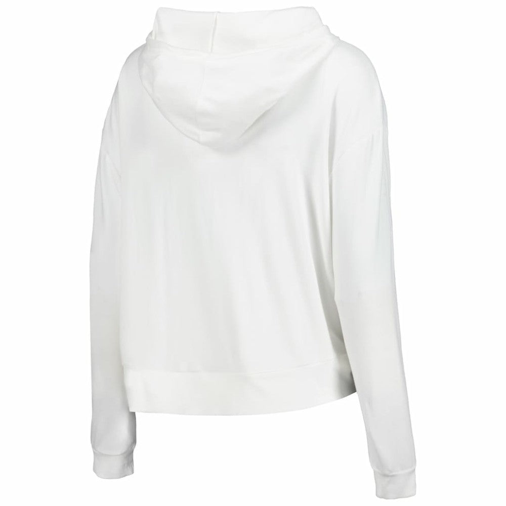 NHL Seattle Kraken Concepts Sport Women's Accord Hacci Long Sleeve Hoodie Top - Cream