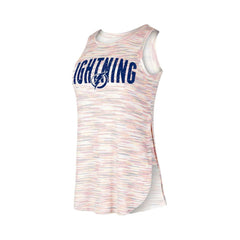 NHL Tampa Bay Lightning Concepts Sport Women's Sunray Multicolor Tri-Blend Tank Top