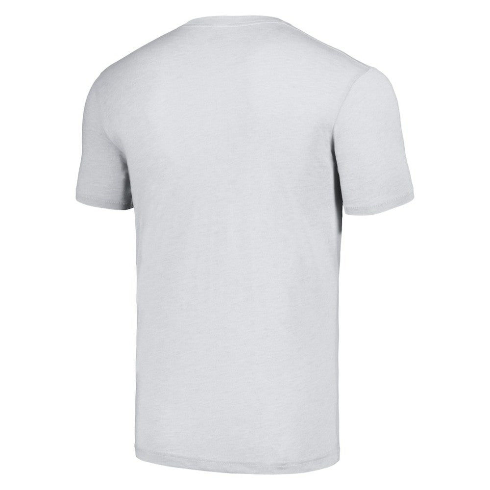 Roberto Clemente Pittsburgh Pirates Homage Illustration Tri-Blend T-Shirt - Heather Gray T-shirts