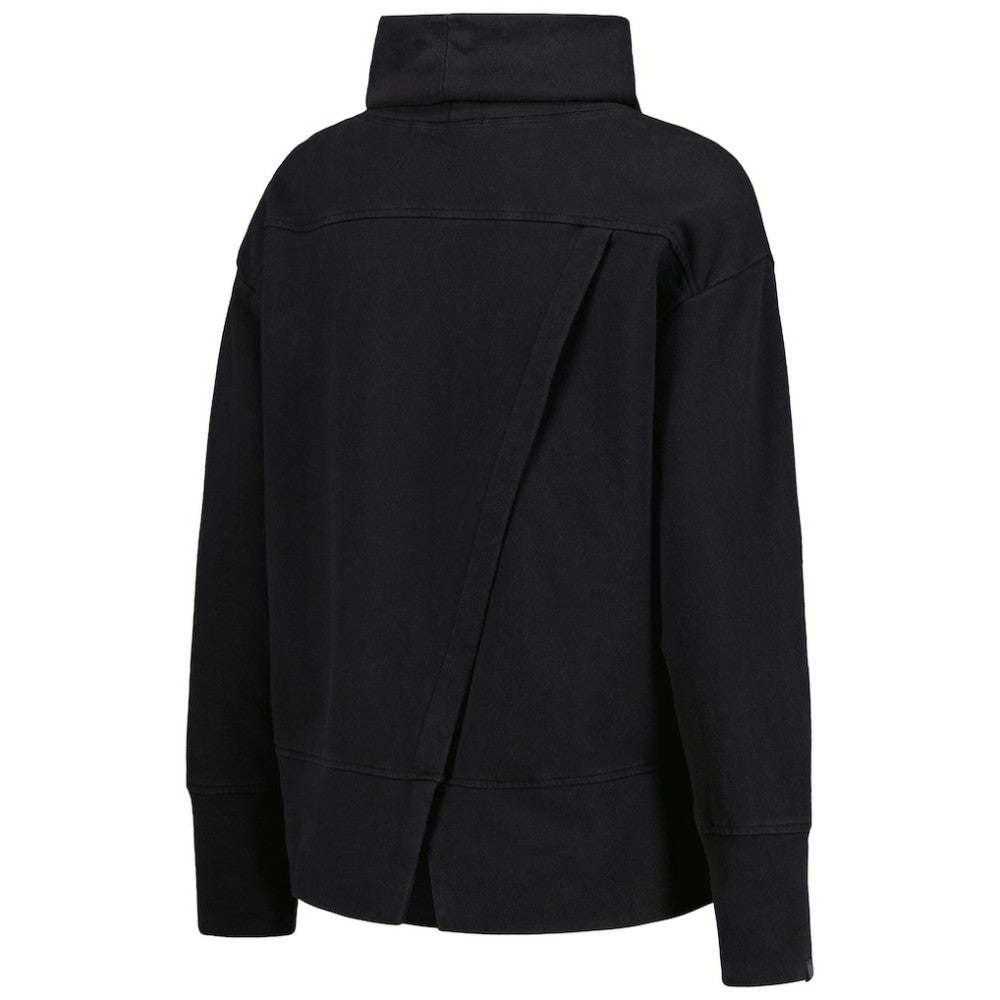 Los Angeles Dodgers Levelwear Women's Sunset Farm Team Pullover Sweatshirt - Black Pullover