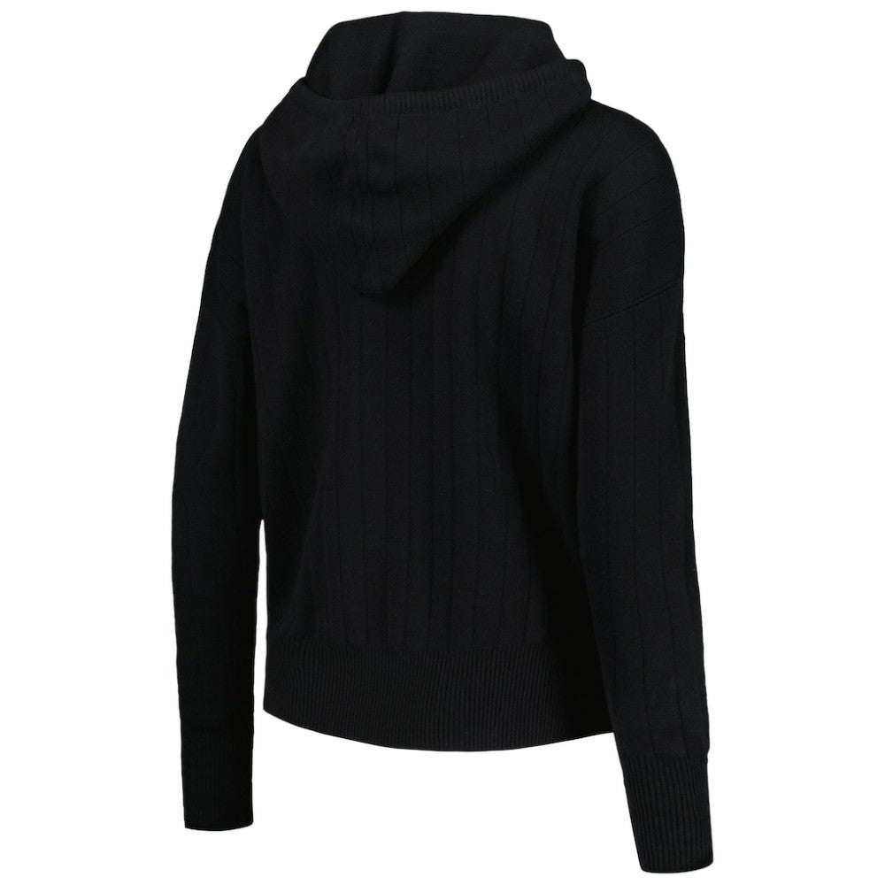 Los Angeles Dodgers Levelwear Women's Dream Icon Tab Pullover Hoodie - Black Hoodies