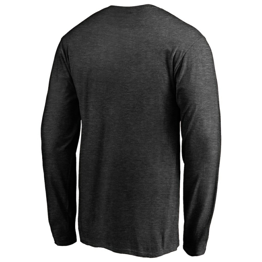 Washington Nationals Heart & Soul Team Long Sleeve T-Shirt - Charcoal T-shirts