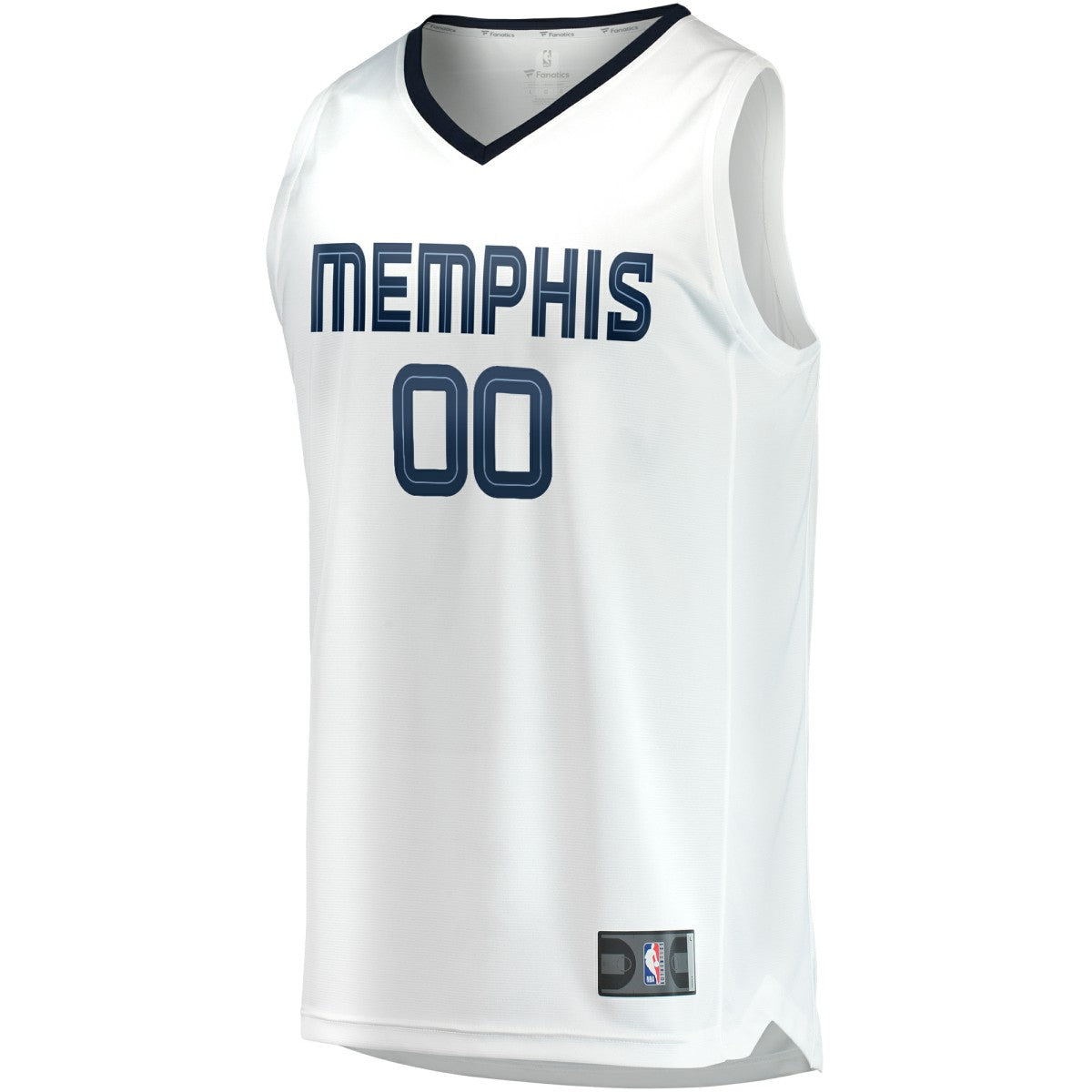 Memphis Grizzlies Fast Break Custom Replica Jersey Association Edition White