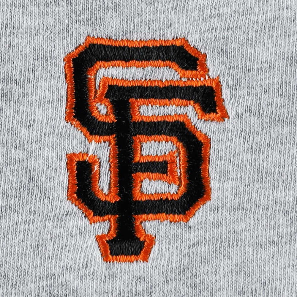 San Francisco Giants johnnie-O Alsen Raglan Long Sleeve T-Shirt - Charcoal/Heather Gray T-shirts