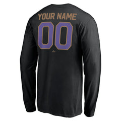 Arizona Diamondbacks Personalized Cooperstown Collection Winning Streak Long Sleeve T-Shirt - Black T-shirts