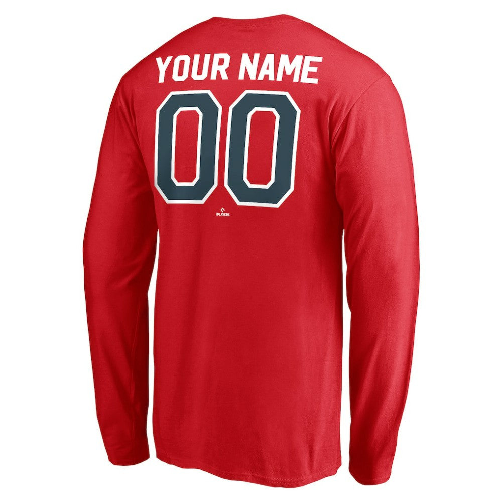 St. Louis Cardinals Personalized Cooperstown Collection Winning Streak Long Sleeve T-Shirt - Red T-shirts