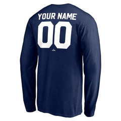Chicago White Sox Personalized Cooperstown Collection Alternate Winning Streak Long Sleeve T-Shirt - Navy T-shirts