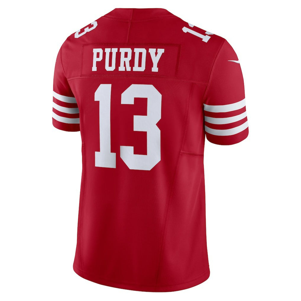 Brock Purdy San Francisco 49ers Vapor F.U.S.E. Limited Jersey Scarlet