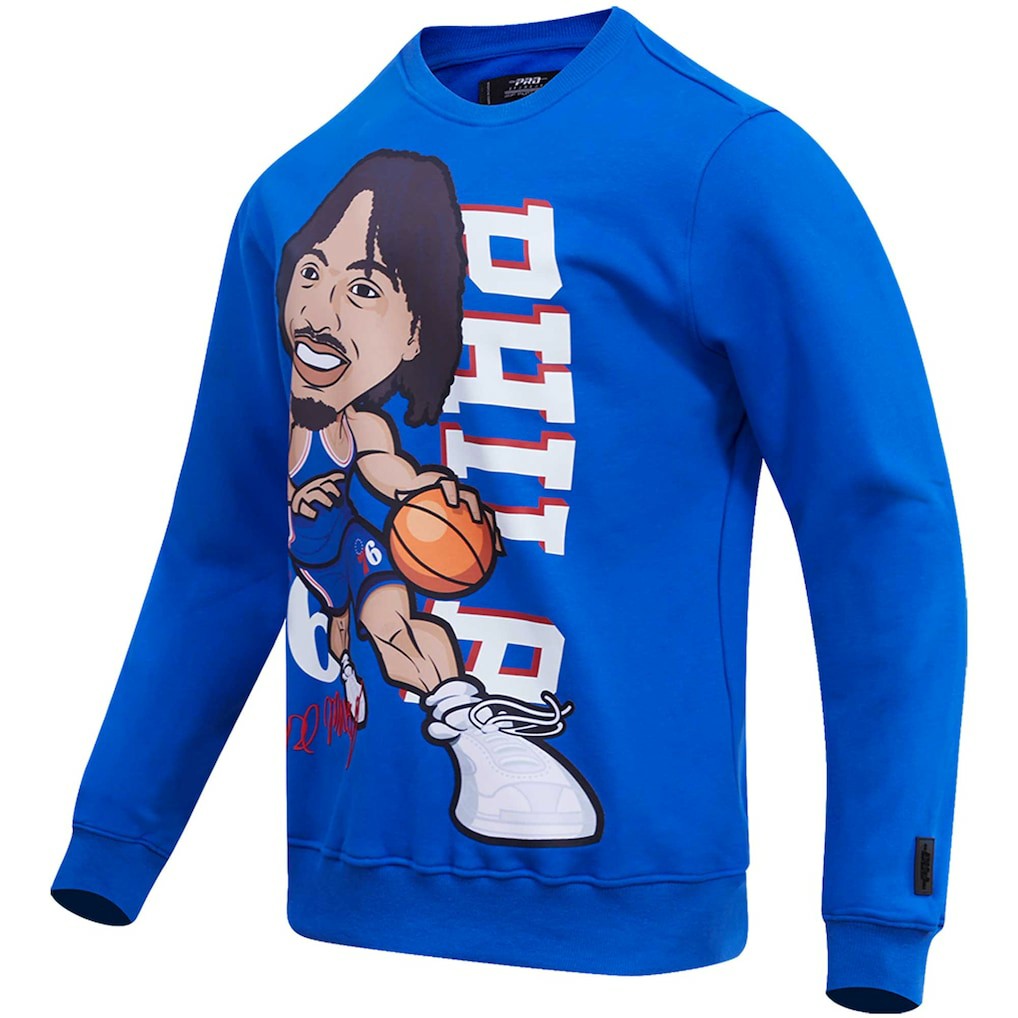 Tyrese Maxey Philadelphia 76ers Pro Standard Avatar Pullover Sweatshirt Royal