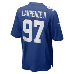 Dexter Lawrence II New York Giants Team Game Player Jersey Royal