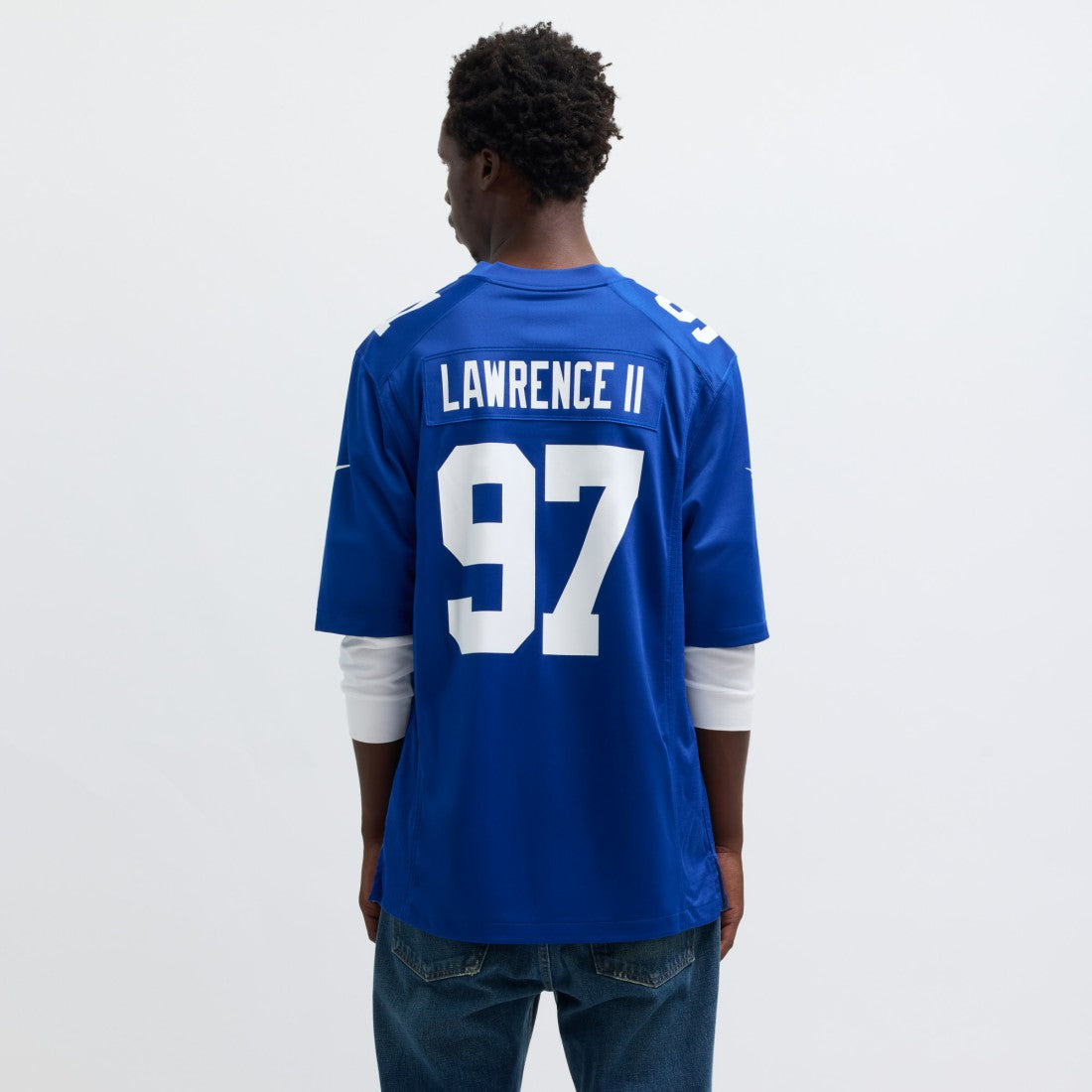 Dexter Lawrence II New York Giants Team Game Player Jersey Royal