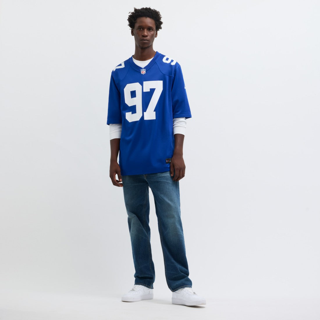 Dexter Lawrence II New York Giants Team Game Player Jersey Royal