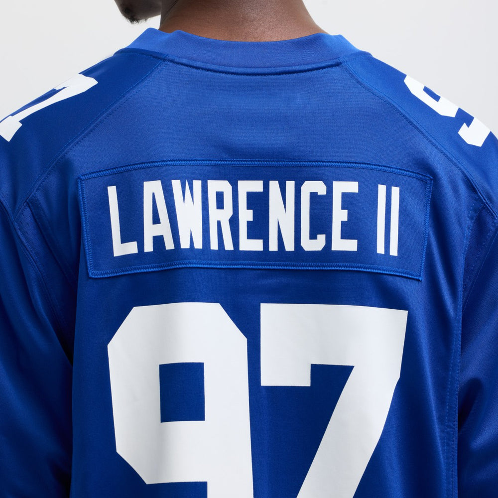 Dexter Lawrence II New York Giants Team Game Player Jersey Royal